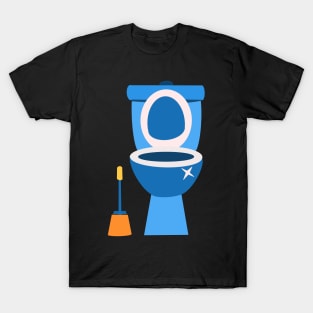 Hand Drawn "Toilet Closet" T-Shirt